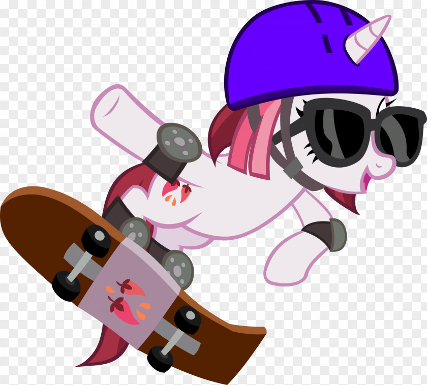 Skateboarding Rainbow Dash Pony Canterlot DeviantArt Fan Art PNG