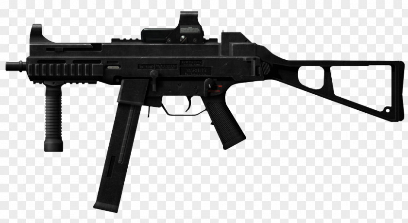 Weapon Heckler & Koch UMP Submachine Gun Firearm PNG