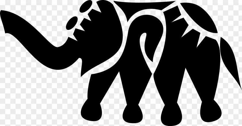 African Elephant Clip Art Elephant-M Logo Silhouette PNG