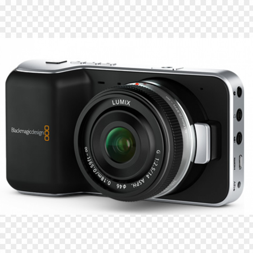 Camera Blackmagic Pocket Cinema Design Micro PNG