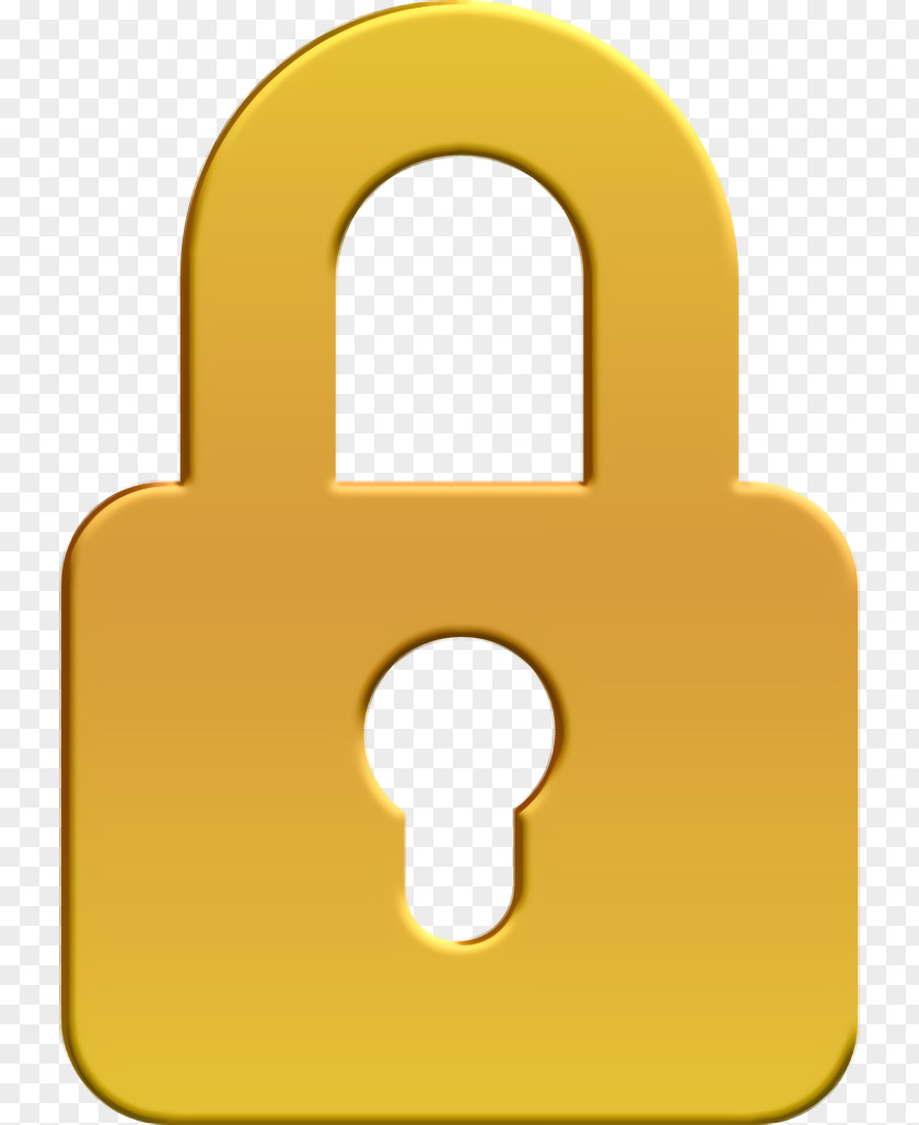 Extended UI Icon Padlock Security PNG