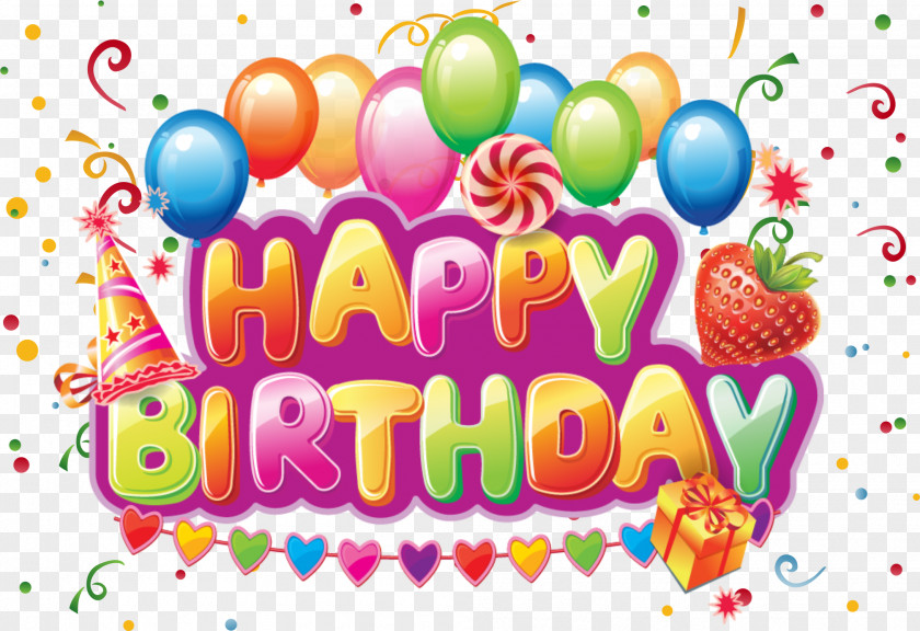 Happy Birthday Cake Wish Greeting Card Letter PNG