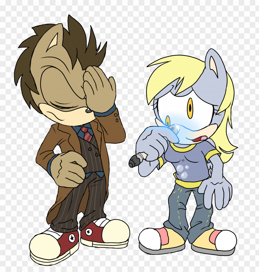 Sonic The Hedgehog Derpy Hooves Screwdriver PNG