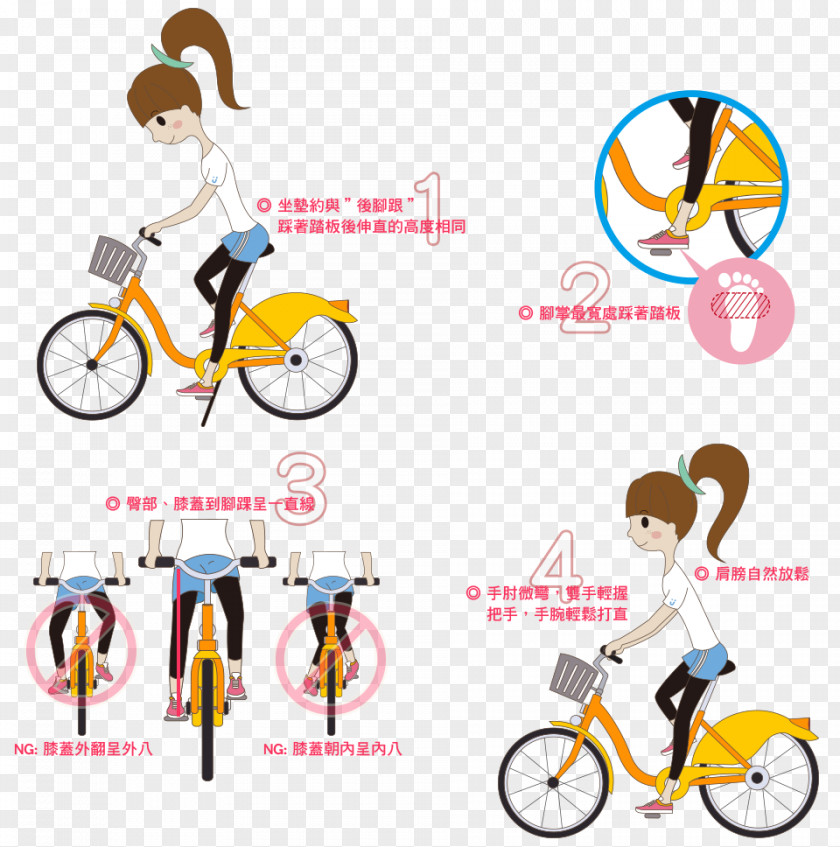 Arch Cartoon Bicycle Wheels Frames Cycling Hybrid PNG