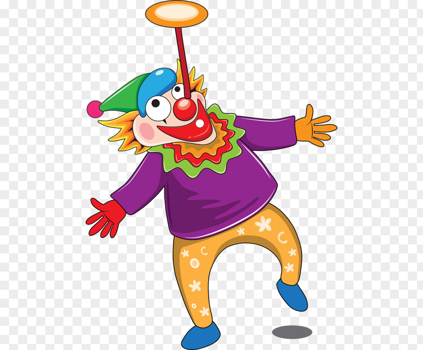 Joker Clown Juggling Circus PNG