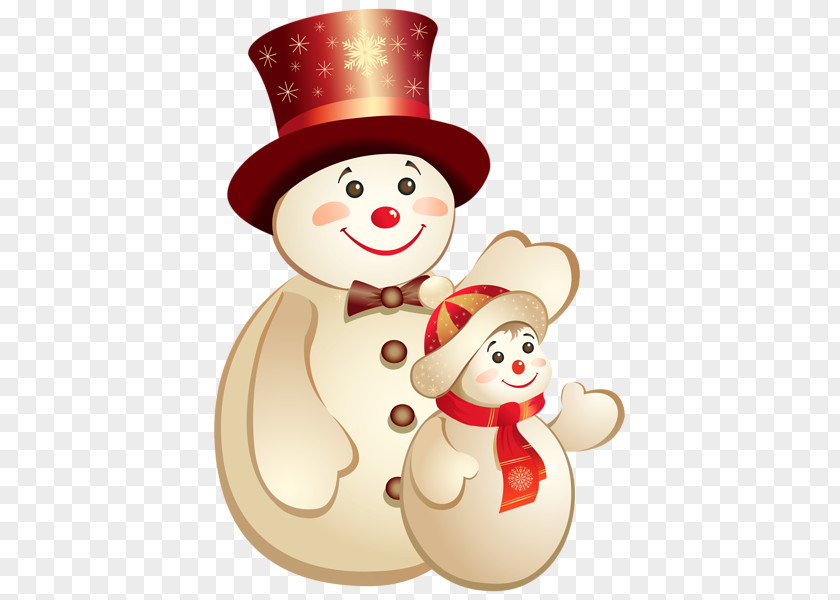 Snowman Christmas Card 0 Santa Claus PNG