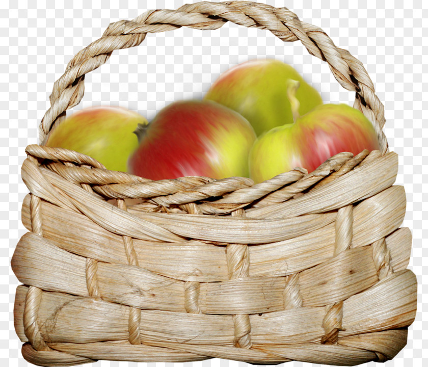 Basket Of Apples Apple Food Gift Baskets Diet PNG