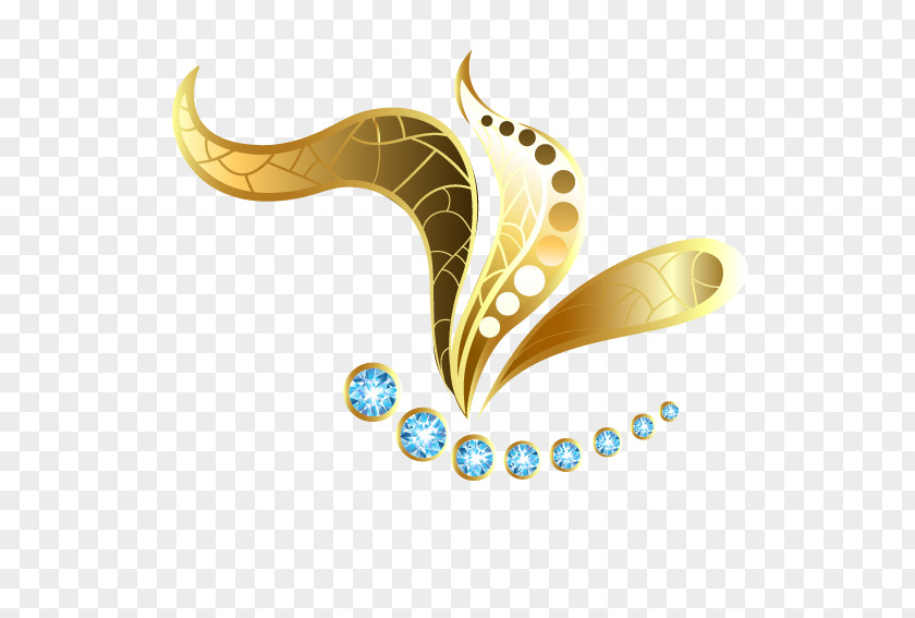 Butterfly Shape Jewelry Download Clip Art PNG