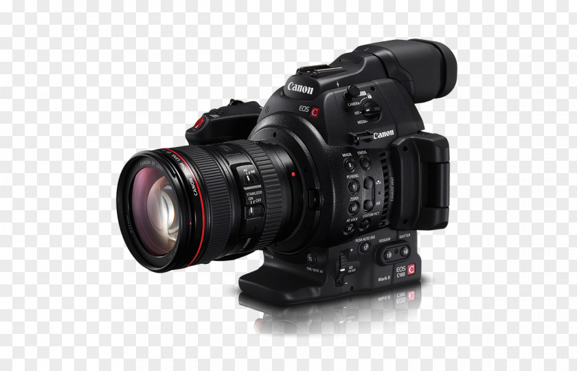 Camera Canon EOS C100 Mark II 5D IV EF Lens Mount Cinema PNG