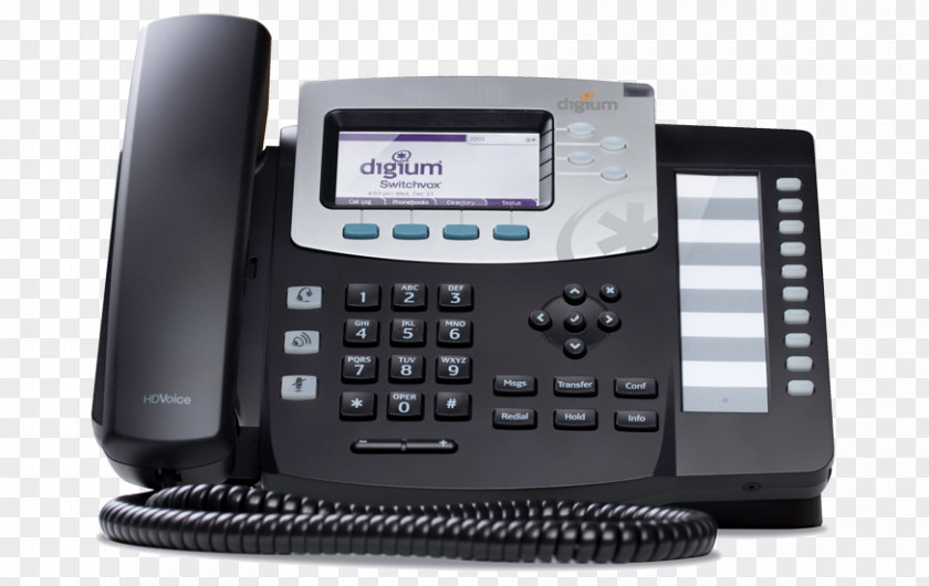 Digium D50 VoIP Phone D40 Telephone PNG