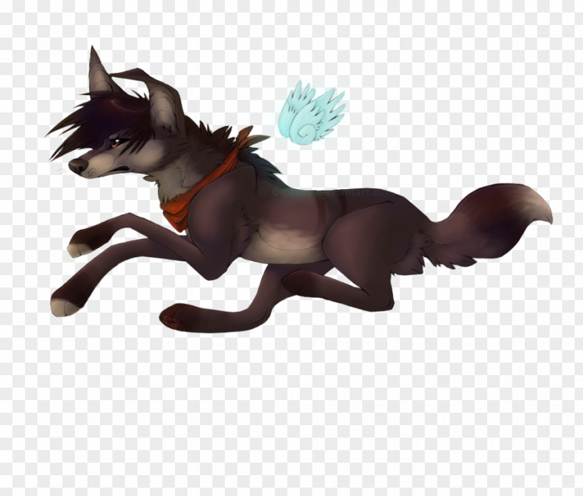 Let The Dream Fly Horse Dog Canidae Carnivora Mammal PNG
