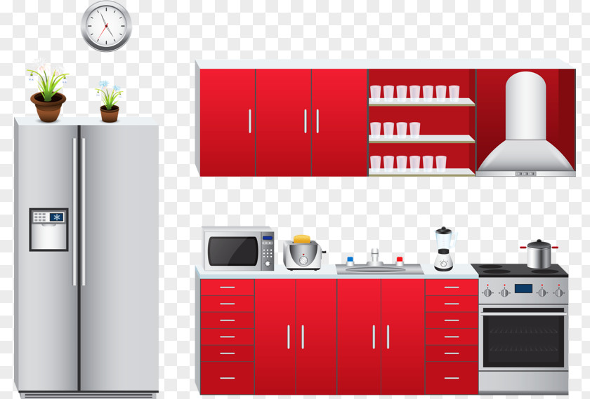 Modern Kitchen Microwave Oven Home Appliance PNG