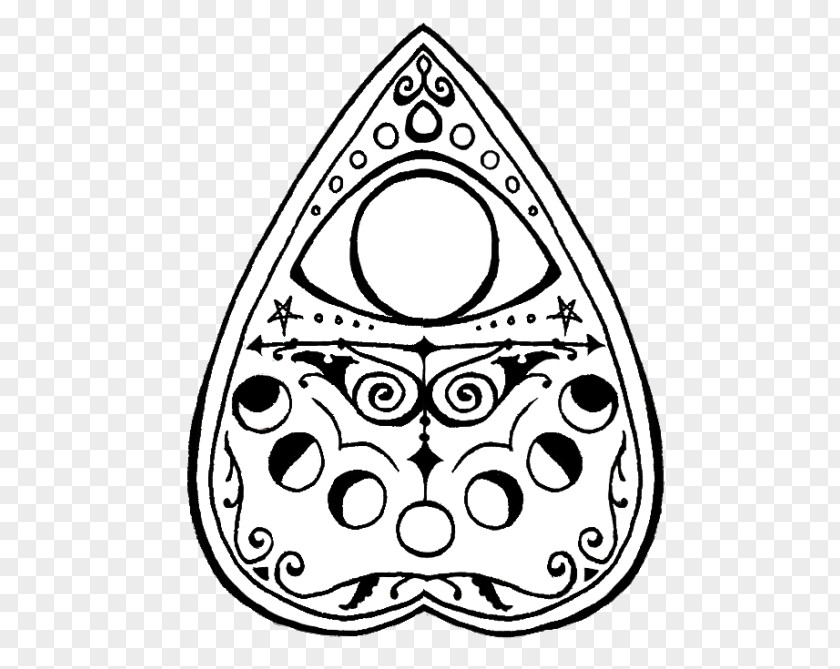 Ouija Planchette Art Divination Occult PNG
