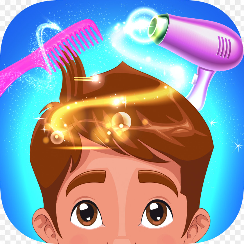 Barber Shop Lip Sync Cartoon Animation PNG