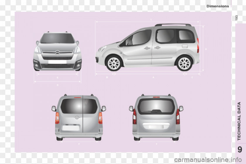 Car Door Compact Minivan Van PNG