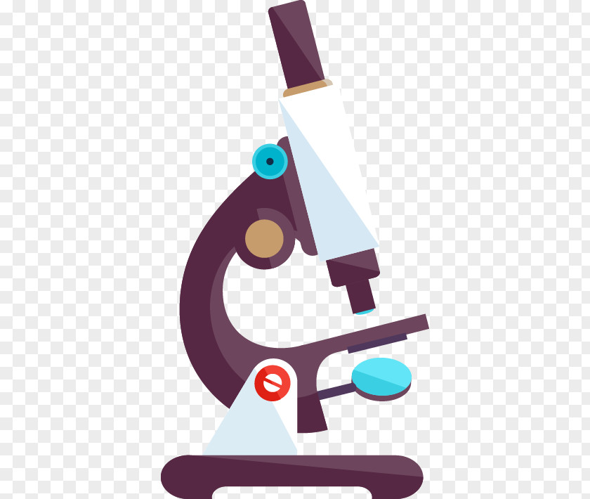 Chemical Equipment Microscope Cartoon PNG