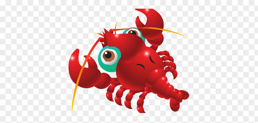 Crab Homarus Red Lobster Shrimp Clip Art PNG