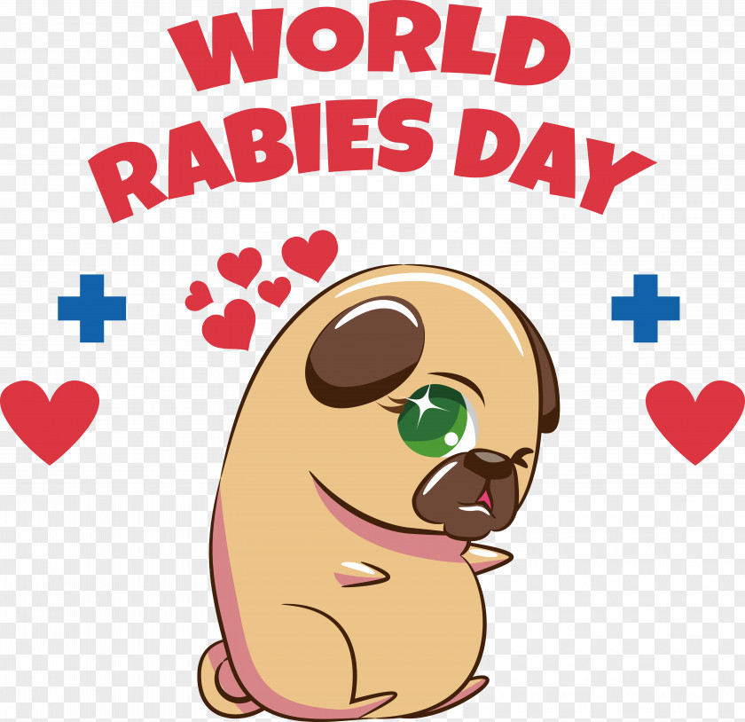 Dog World Rabies Day PNG