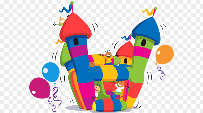 Pictures Of Castles For Children Inflatable Castle Clip Art PNG