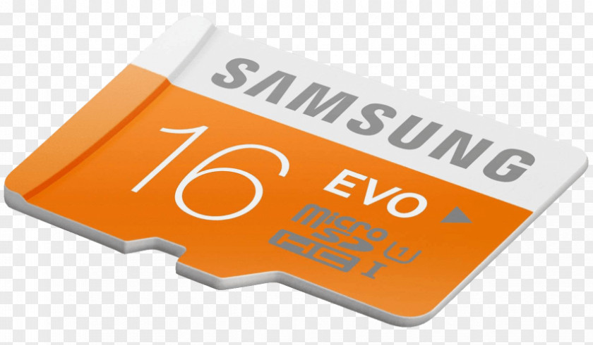 Samsung MicroSD Secure Digital SDHC Flash Memory Cards PNG