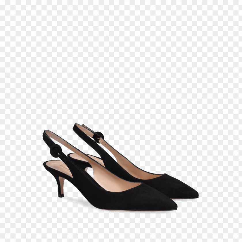 Sandal Suede Heel Shoe PNG