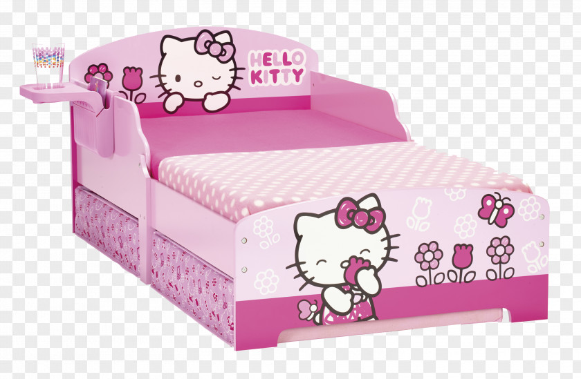 Bed Hello Kitty Toddler Cots Bedding PNG