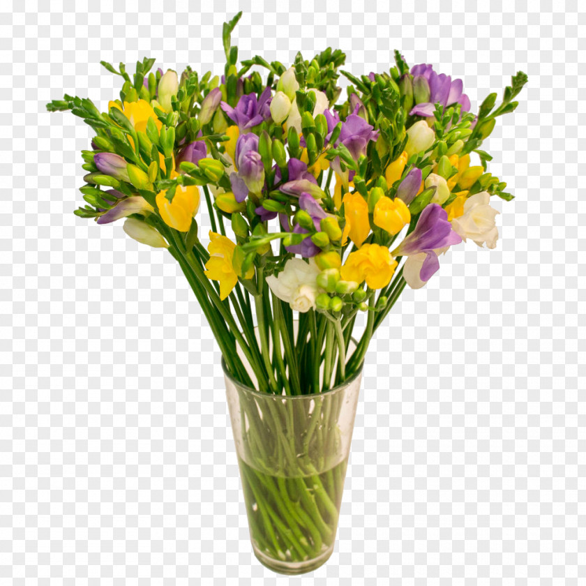 Flower Bouquet Freesia Delivery Odessa PNG