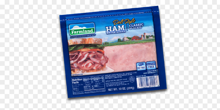 Ham Sandwich Meat Stuffed Bacon Breakfast Sausage PNG
