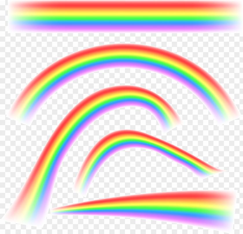 Vector Rainbow Adobe Illustrator PNG