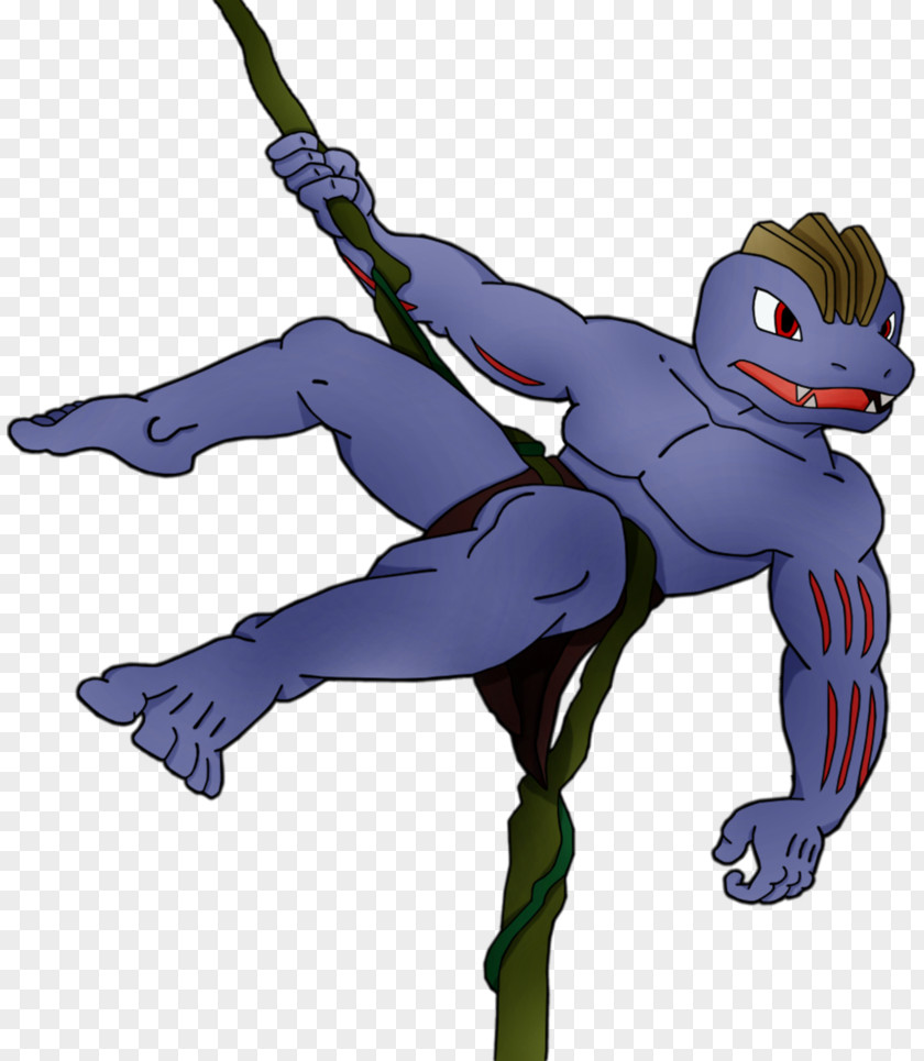 Fairly Machoke Tarzan Pokémon Red And Blue Machamp PNG