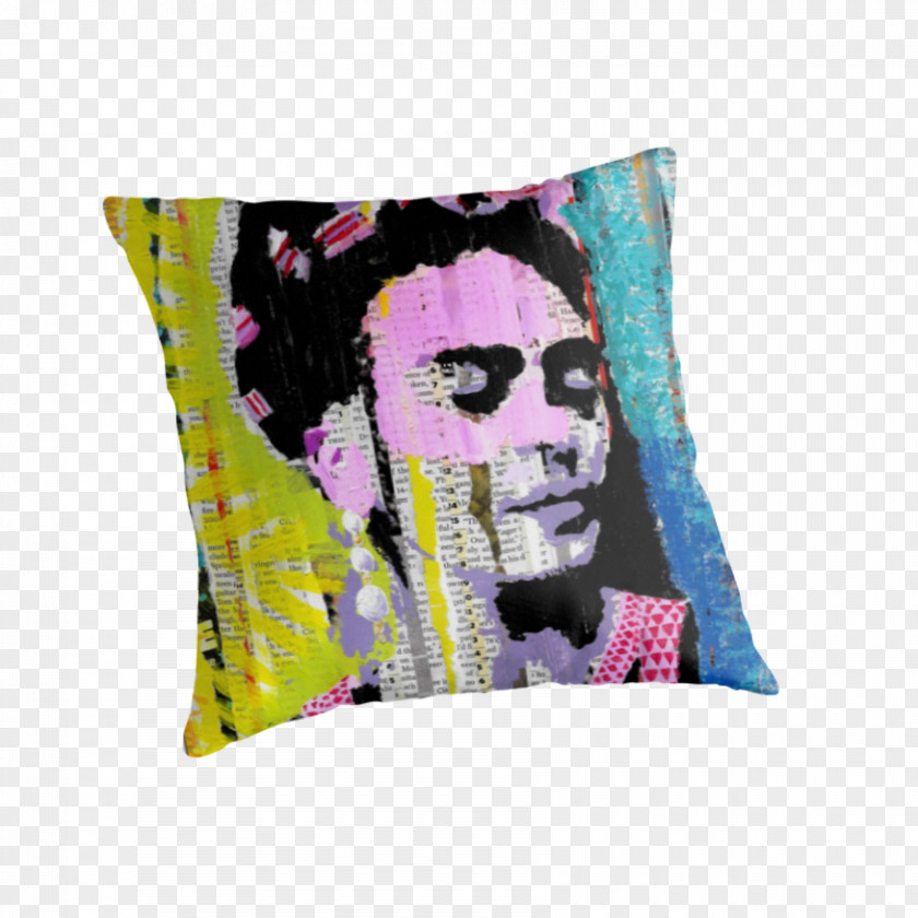 FRIDA T-shirt Cushion Throw Pillows Frida Kahlo PNG