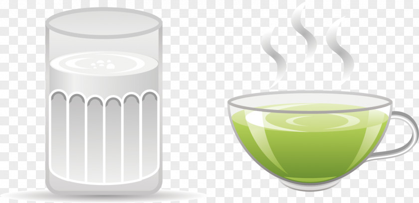 Glass Element Picture Tea Coffee Cup Mug PNG
