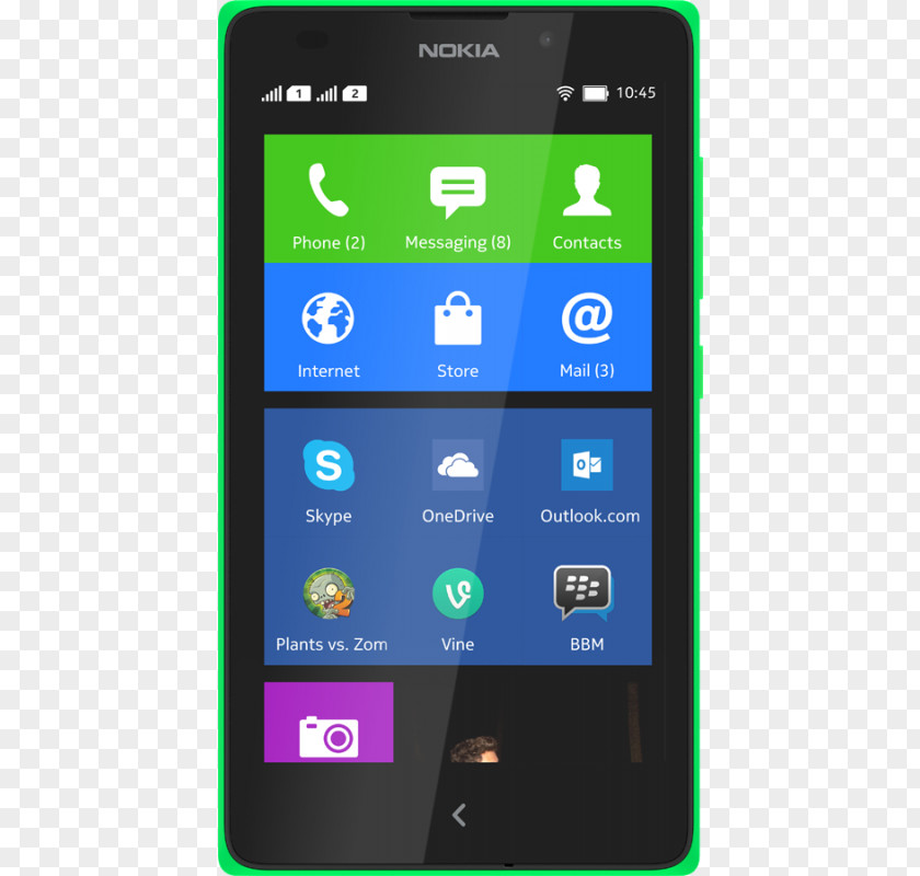 Smartphone Nokia X Mobile World Congress Dual SIM PNG