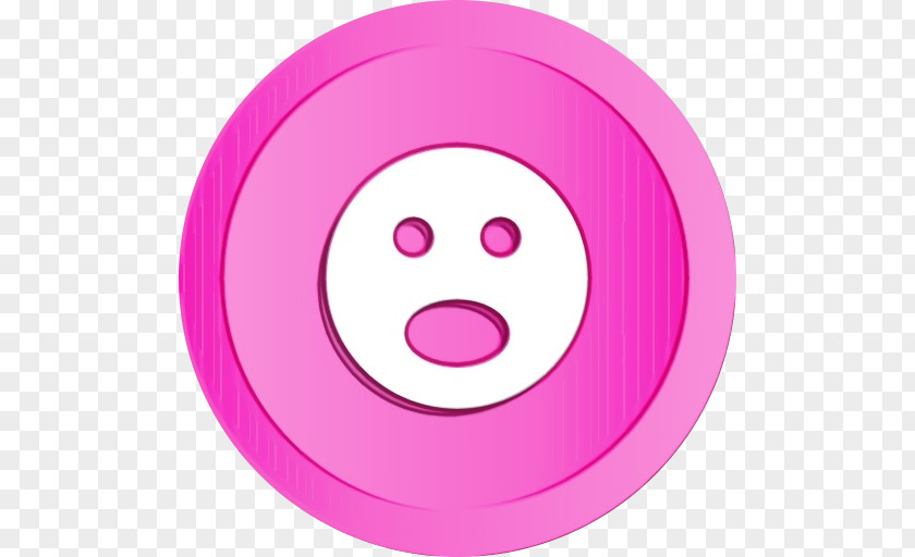 Smiley Pink M Cartoon PNG