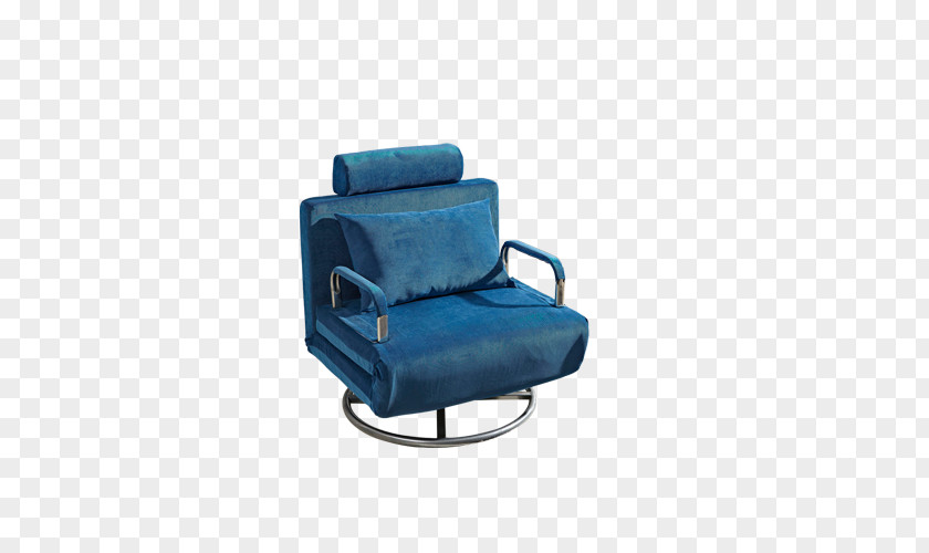 Blue Armchair Chair Couch PNG