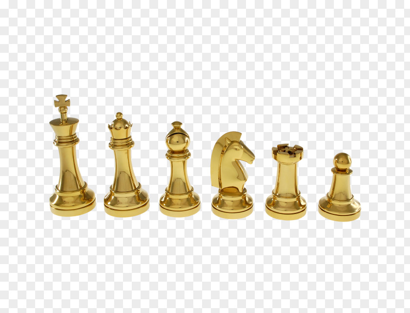 Chess Piece Set Puzzle PNG