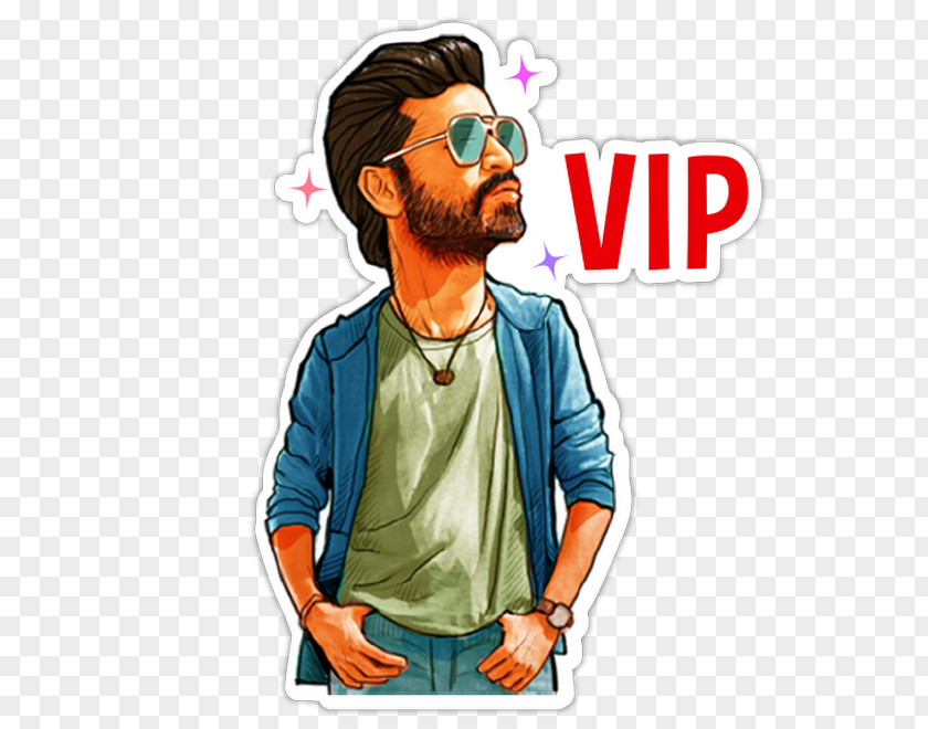 Dhanush Velaiilla Pattadhari 2 Hike Messenger Sticker Tamil PNG