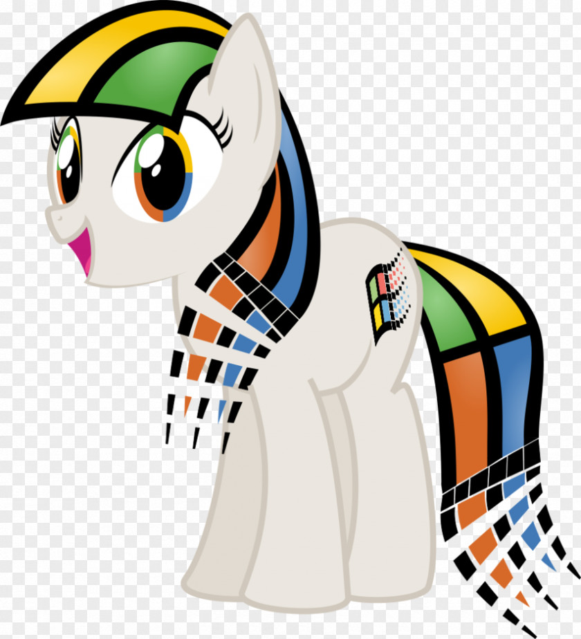 Microsoft Windows 95 My Little Pony: Friendship Is Magic 98 10 PNG