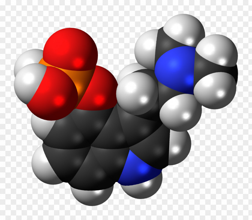 Molecule Space-filling Model Baeocystin Ball-and-stick Psilocybin Mushroom PNG