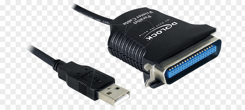Usb Parallel Port USB Adapter IEEE 1284 Printer PNG