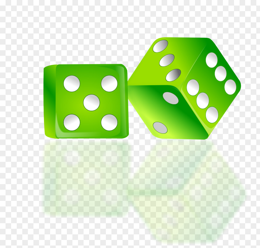 Dice Pictures Yahtzee Green Clip Art PNG