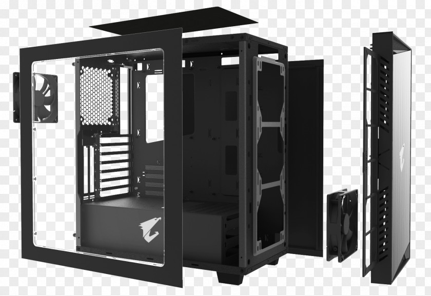 Pc Case Computer Cases & Housings Gigabyte Technology AORUS CFD Sales ATX PNG