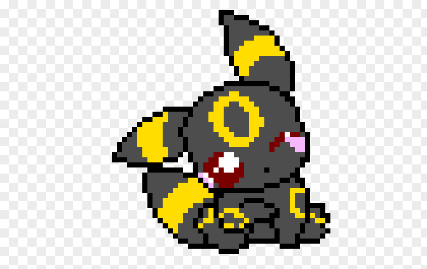 Pikachu Umbreon Pixel Art Pokémon Image PNG