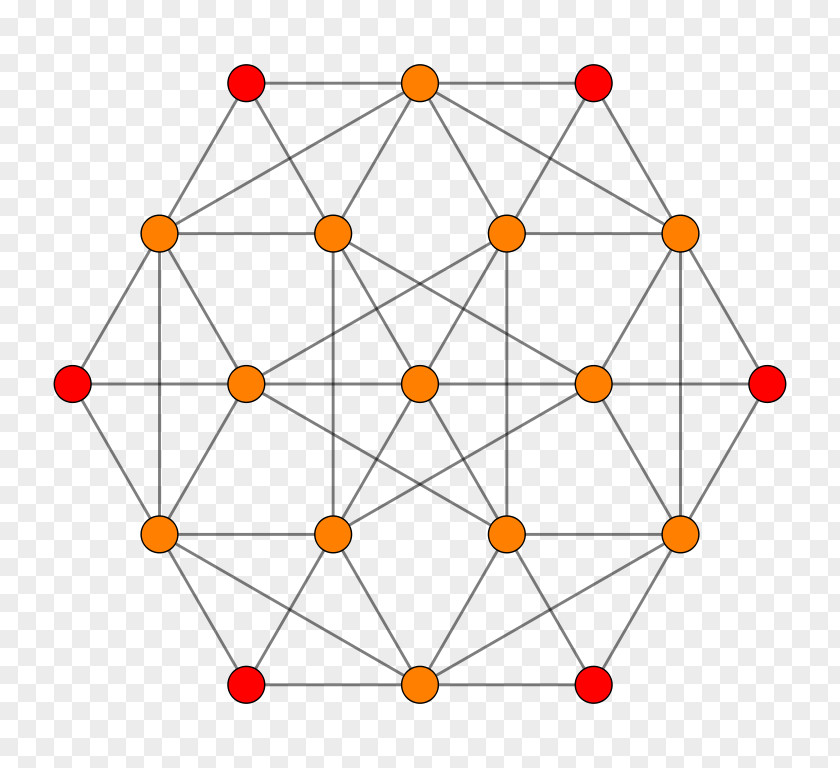 B3 Rectified Tesseract Uniform 4-polytope Geometry PNG