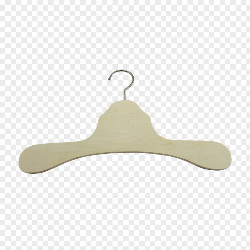 Design Clothes Hanger Beige PNG