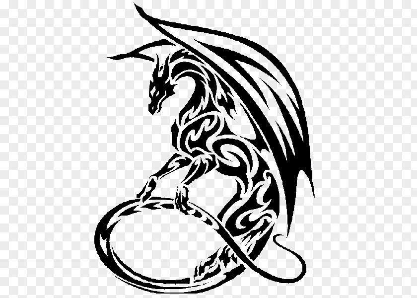 Dragon Tattoo Artist Stencil Designs Sleeve PNG