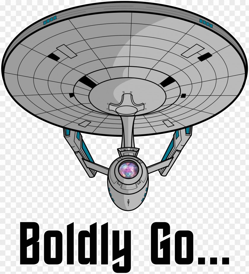 Enterprise Rallying Cry Starship USS (NCC-1701) Star Trek Drawing PNG