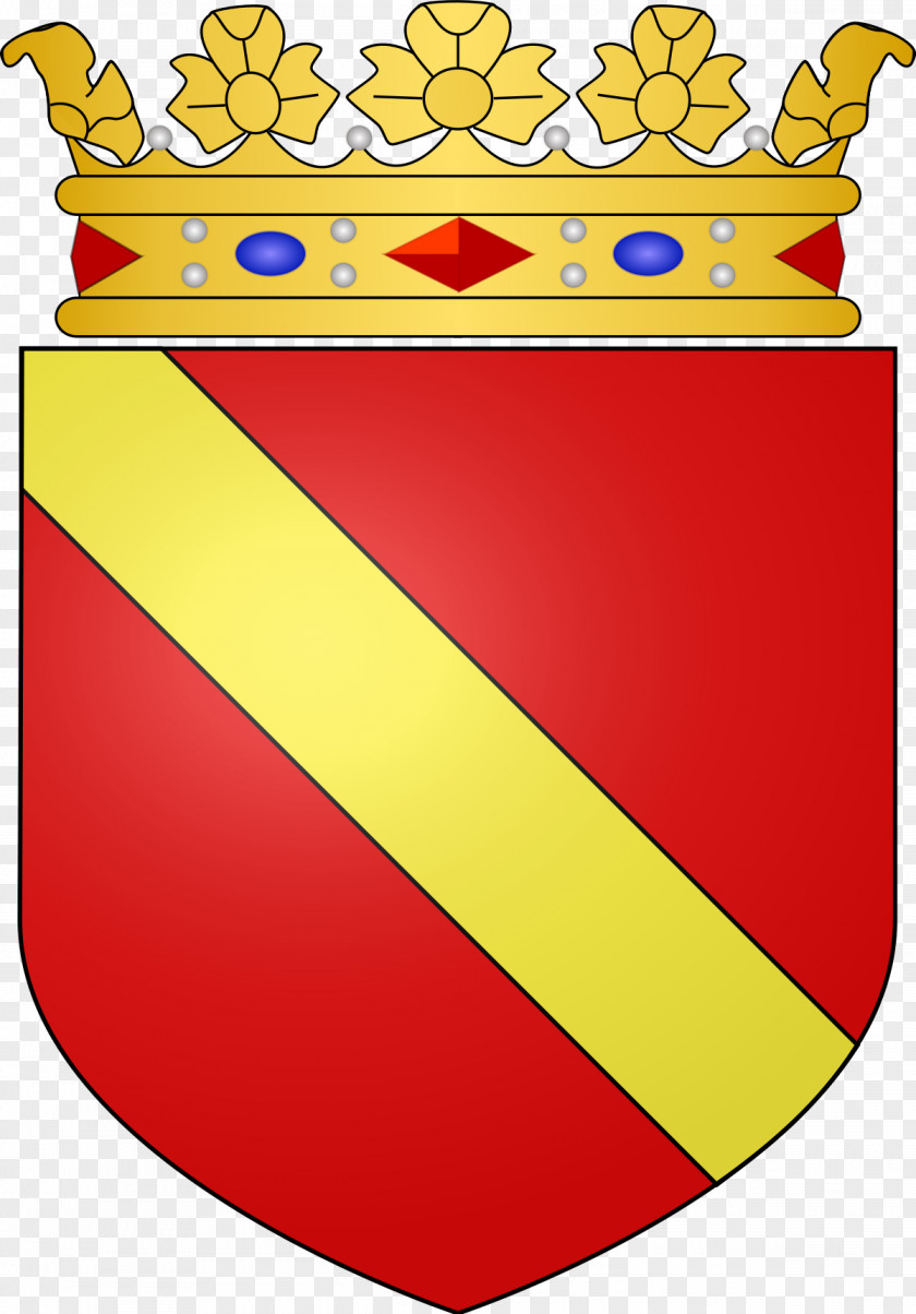 France Duke Of Noailles Gules Coat Arms Bend PNG