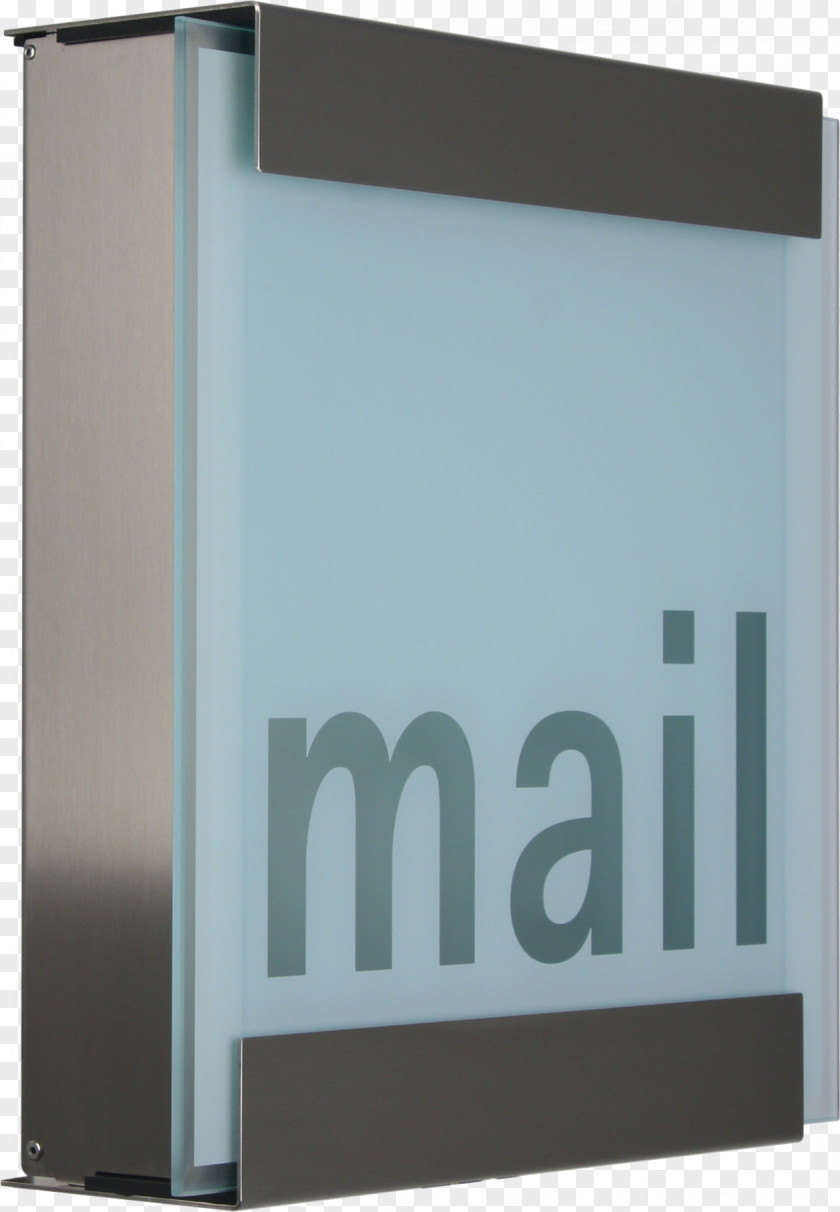 Glass Letter Box Briefkasten Edelstaal Glasnost PNG