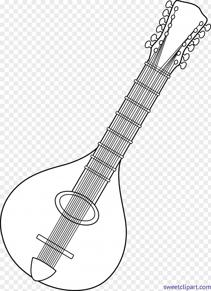 Musical Instruments Mandolin Clip Art String Drawing PNG